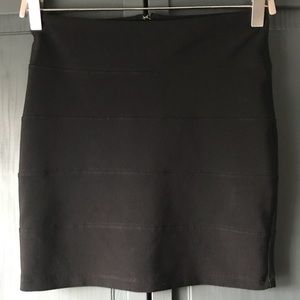 Black Bandage Skirt